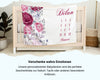 Blumenprinzessin - Personalisierte Babydecke